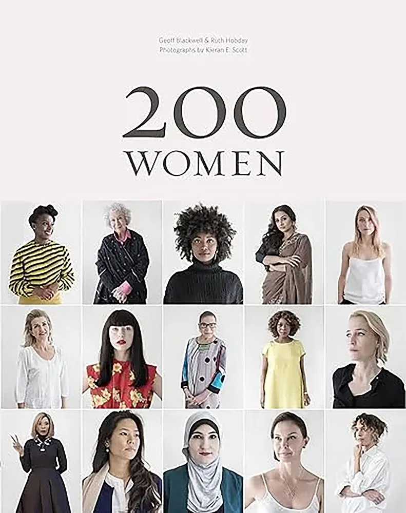 "200 Women" book by Geoff Blackwell and Ruth Hobday.