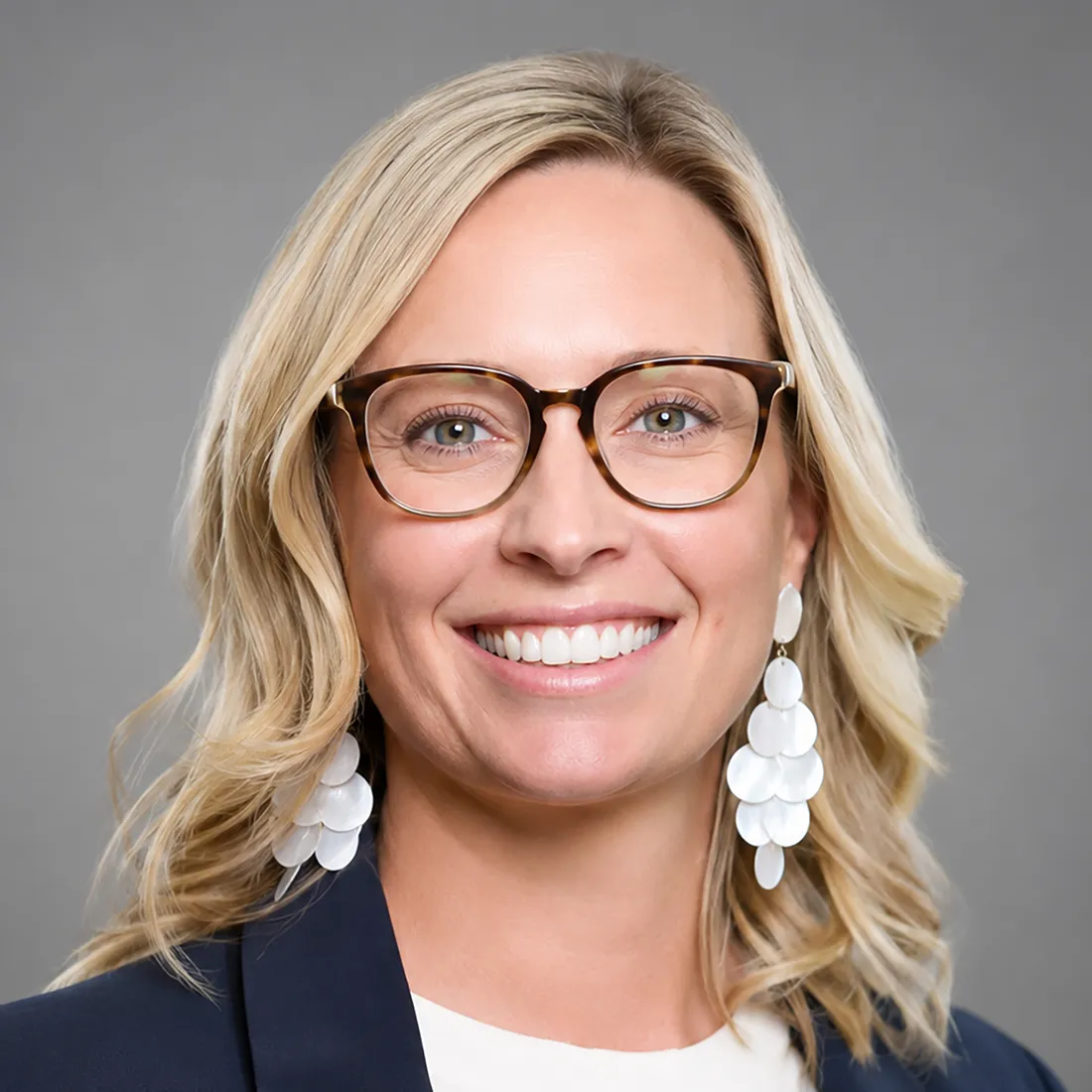 Nicole Harris smiling.