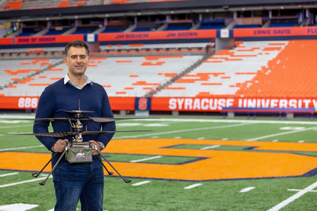 Stan Nowak presents historic Mars Helicopter.