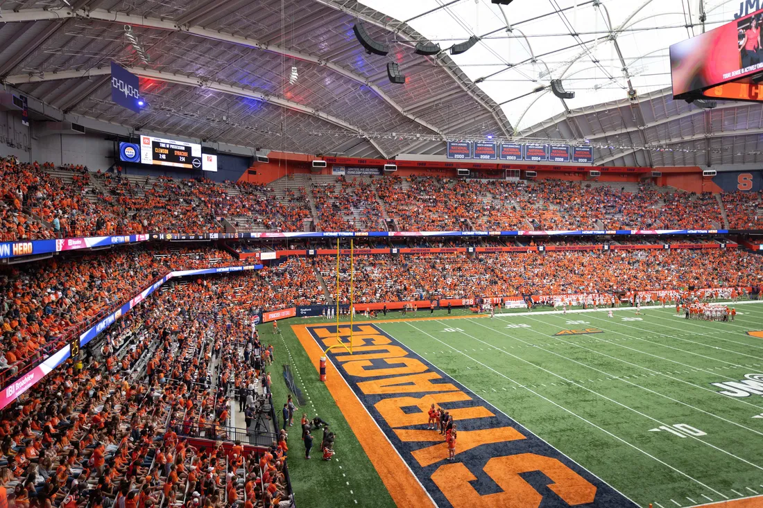 JMA Wireless Dome during game day.