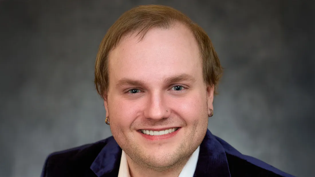 Andrew Ostrander smiling.