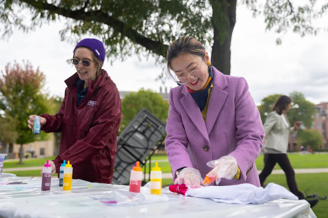LGBTQ+ National Coming Out Day painting activities.