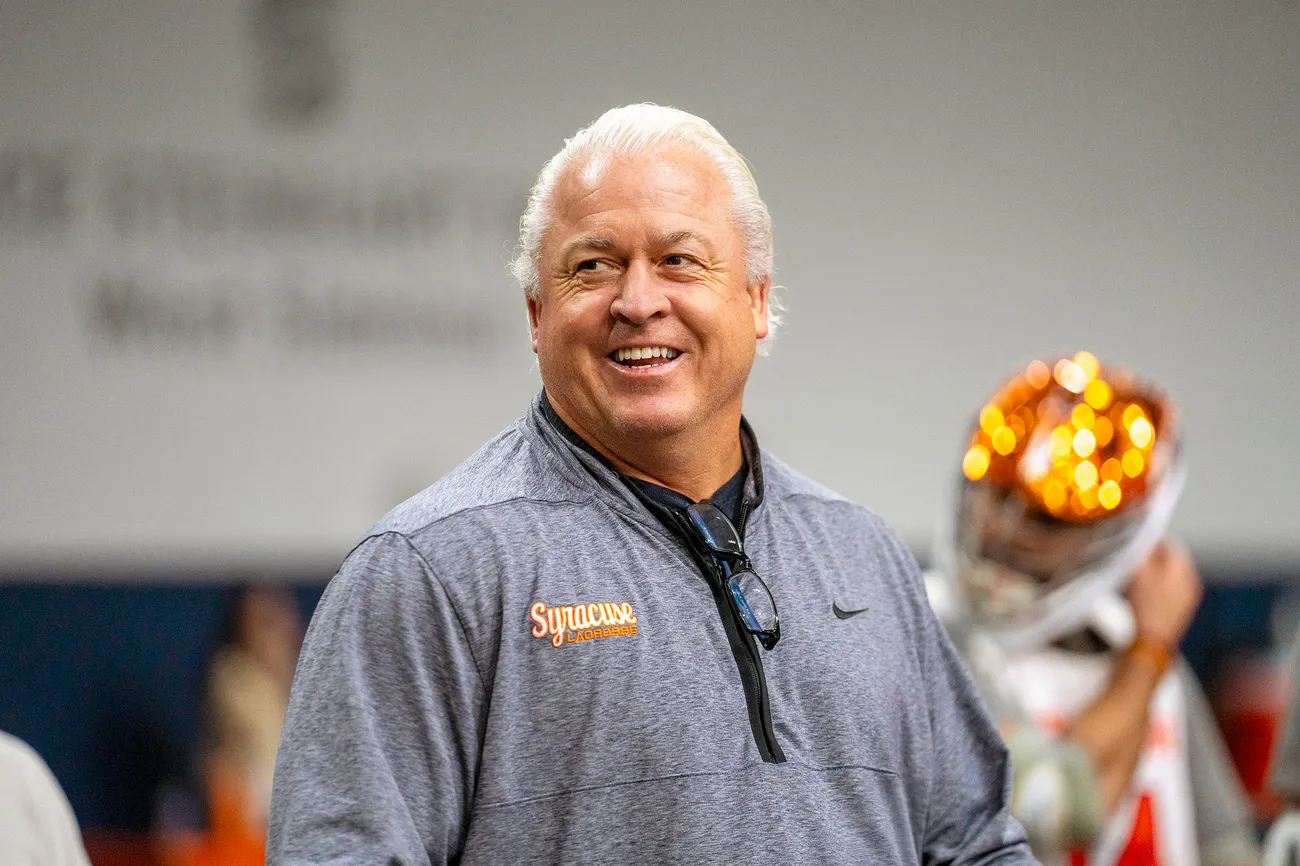 Gary Gait smiling inside a gym.