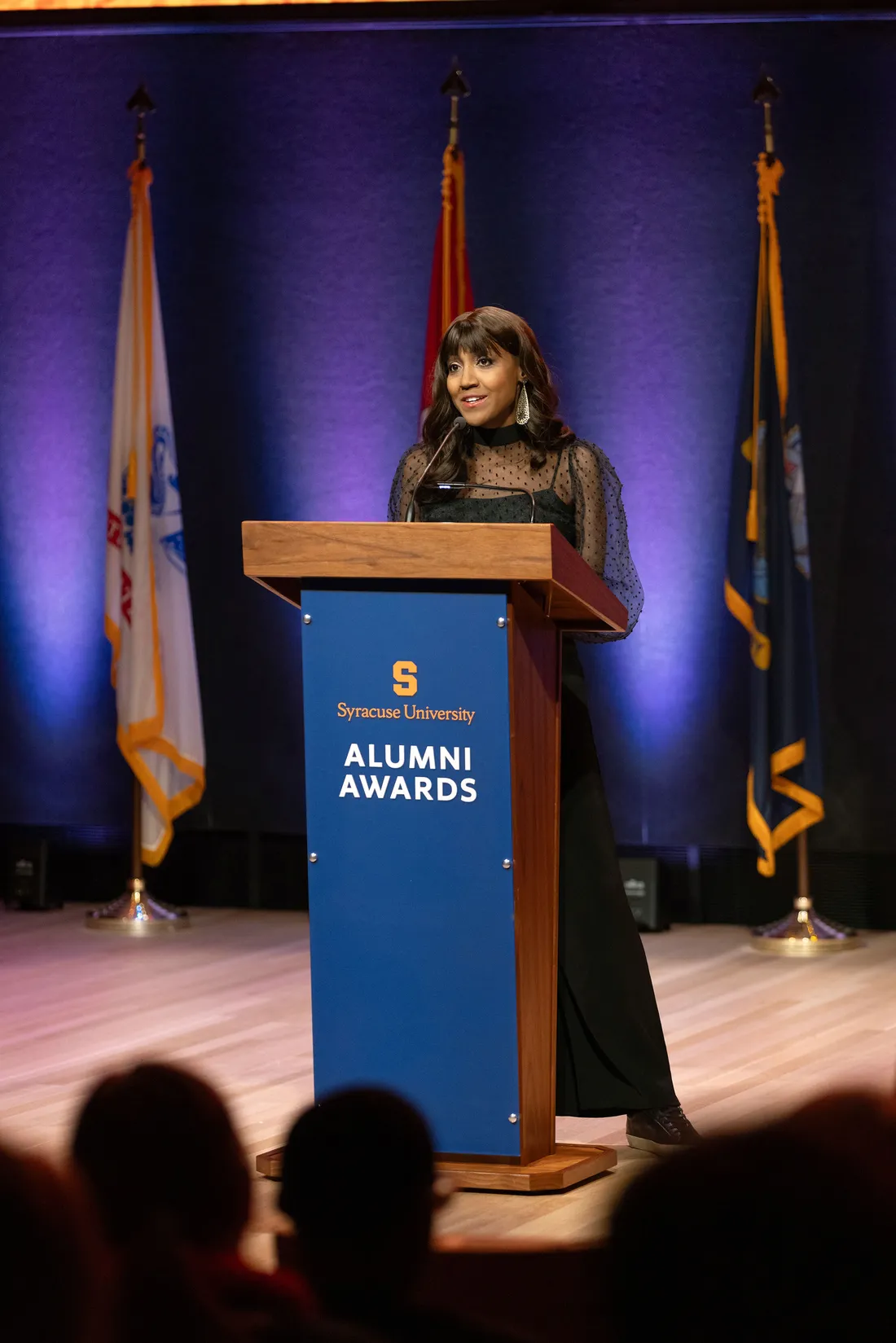 Amanda Quick at the Alumni Awards Celebration.