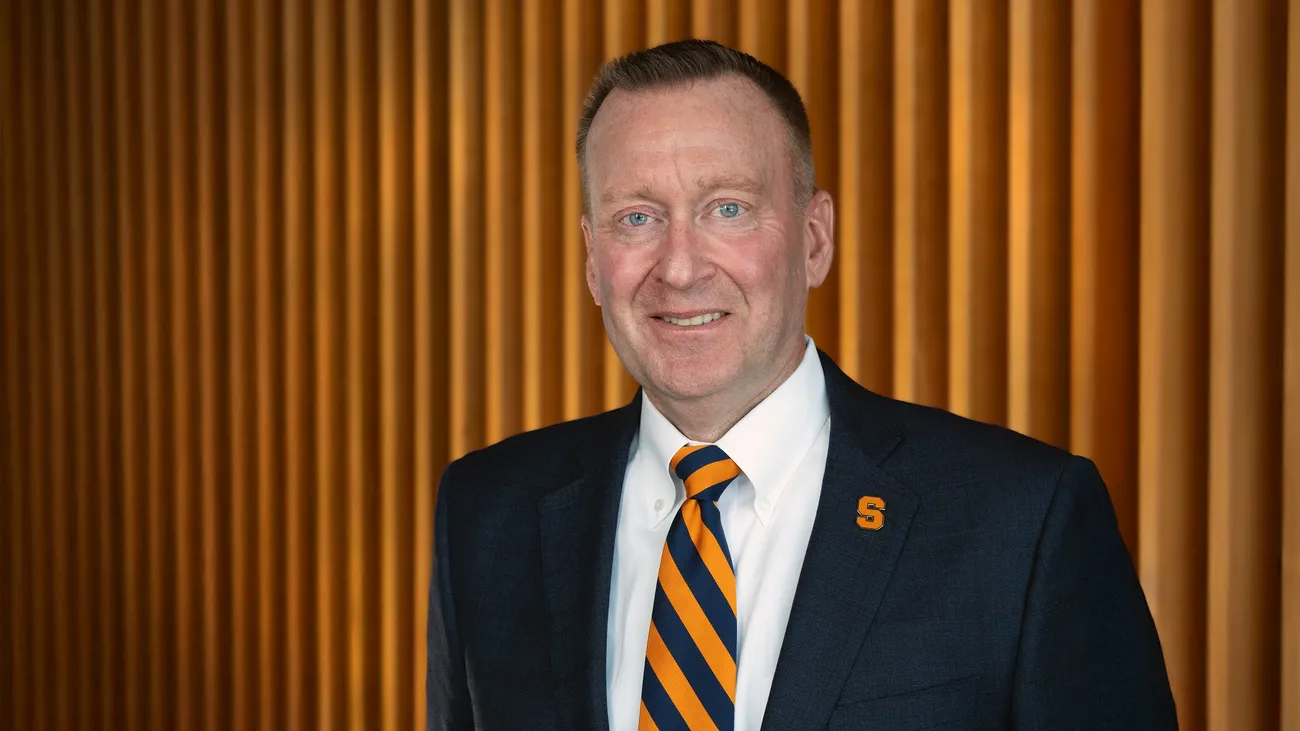 Dr. J. Michael Haynie, Syracuse University's Chancellor-elect