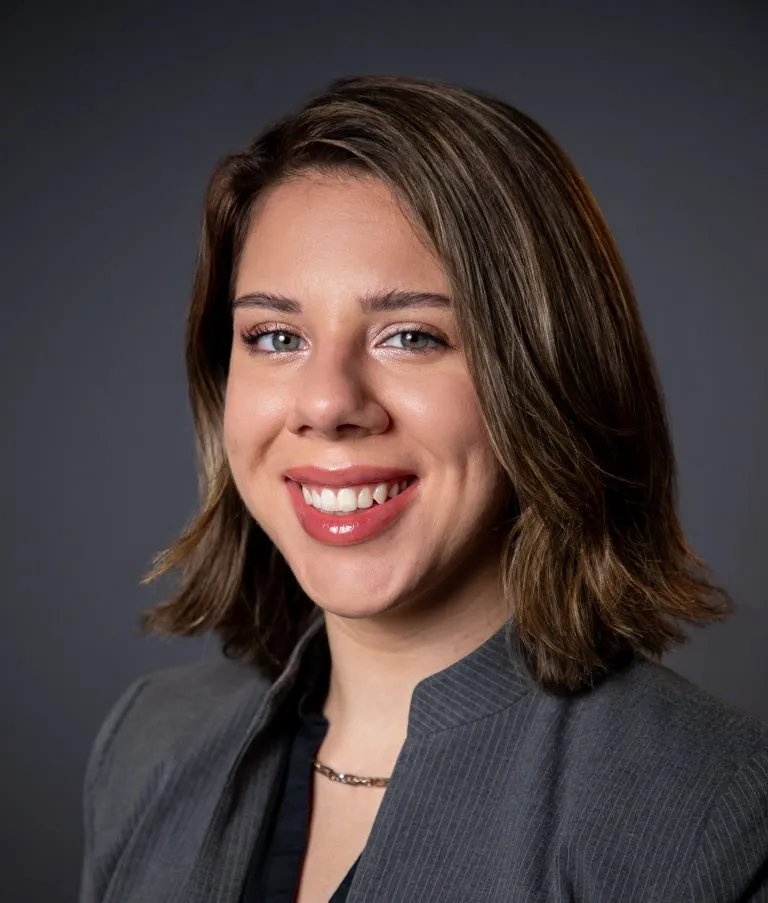 Cassie Cavallaro smiling.