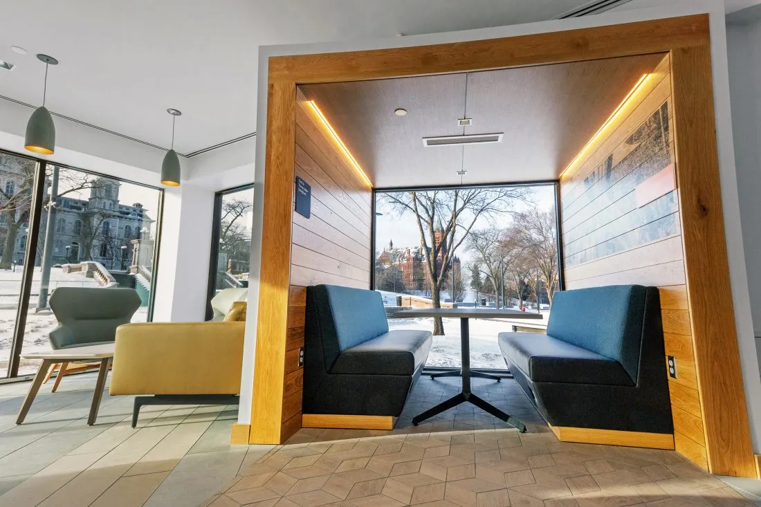 Schine Student Center dining area.