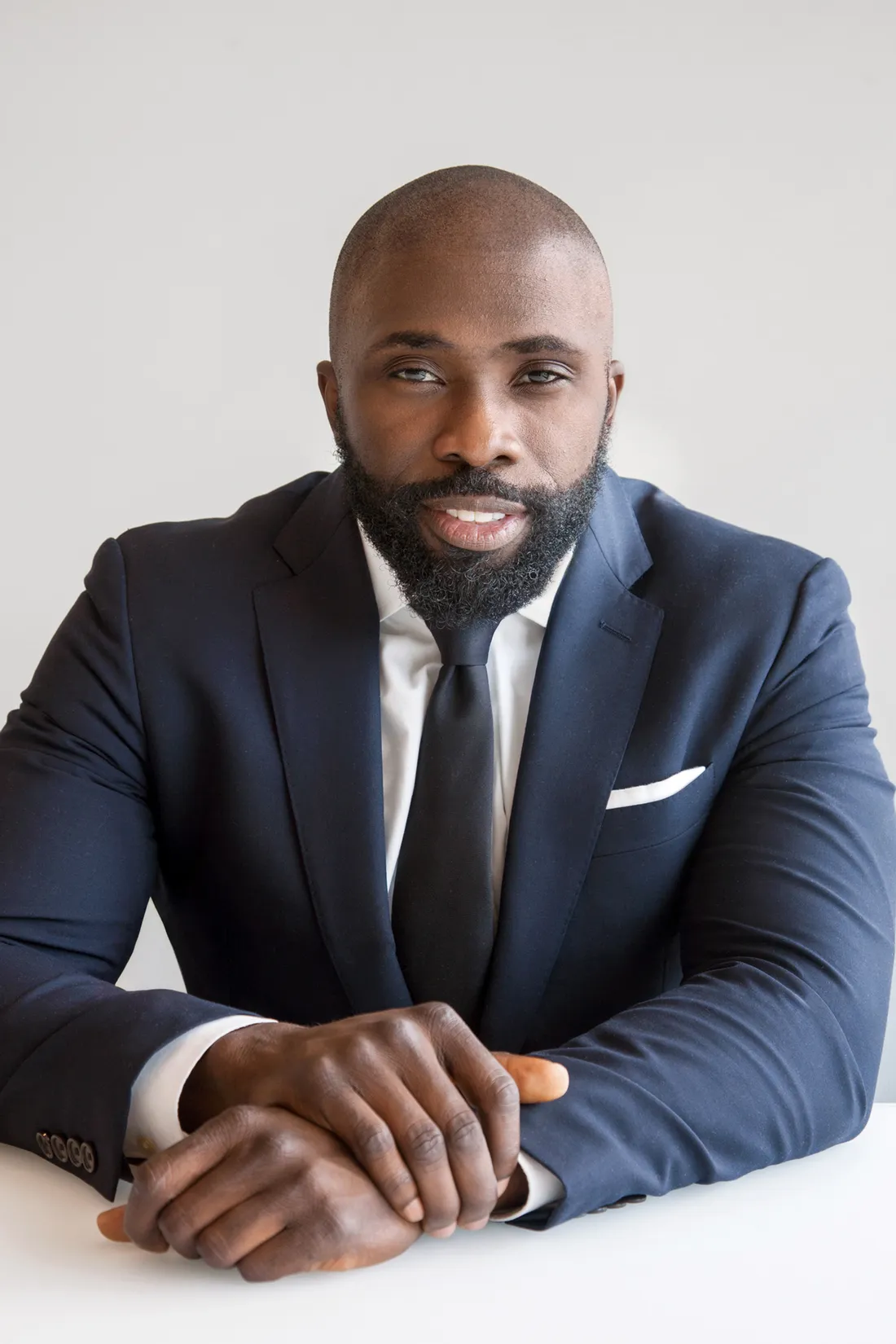 Headshot of Oluwaleke Osinubi.