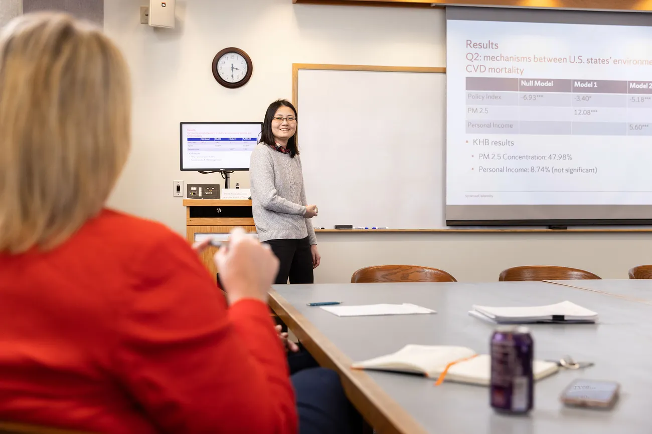 Research Insights on Population Health Inspire Policy Change - Syracuse ...