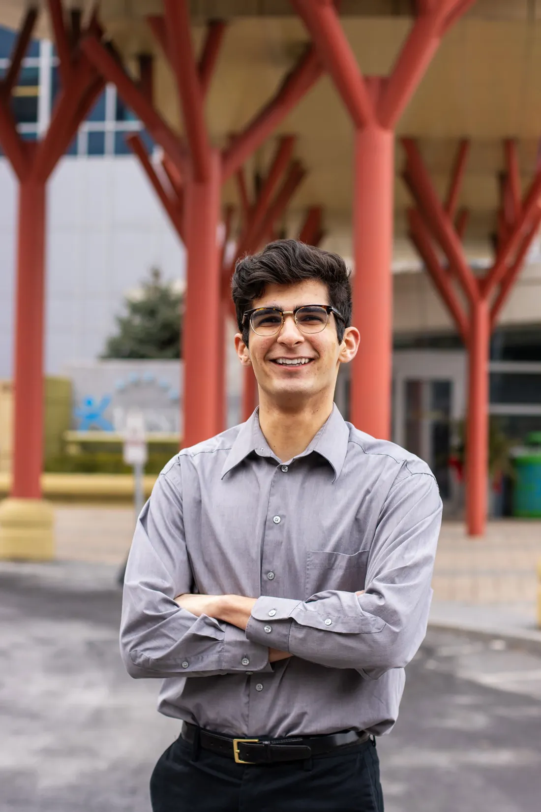 Nathan Torabi smiling.