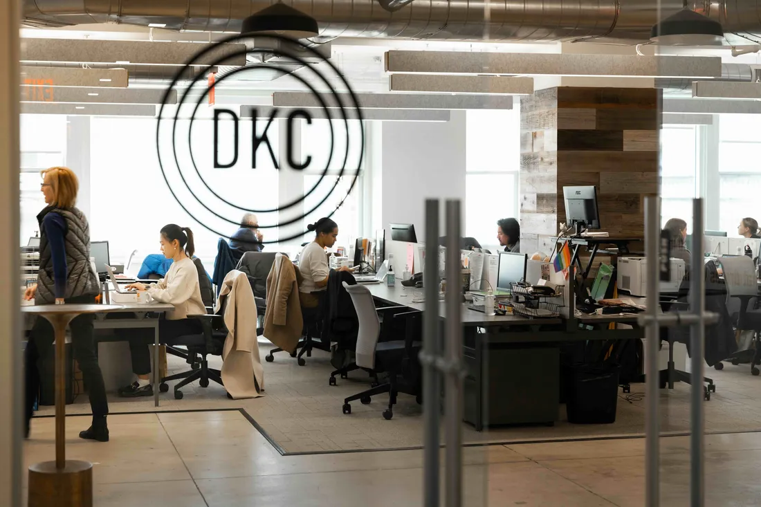 Interior of the Dick Clark Studio in Los Angeles, California.