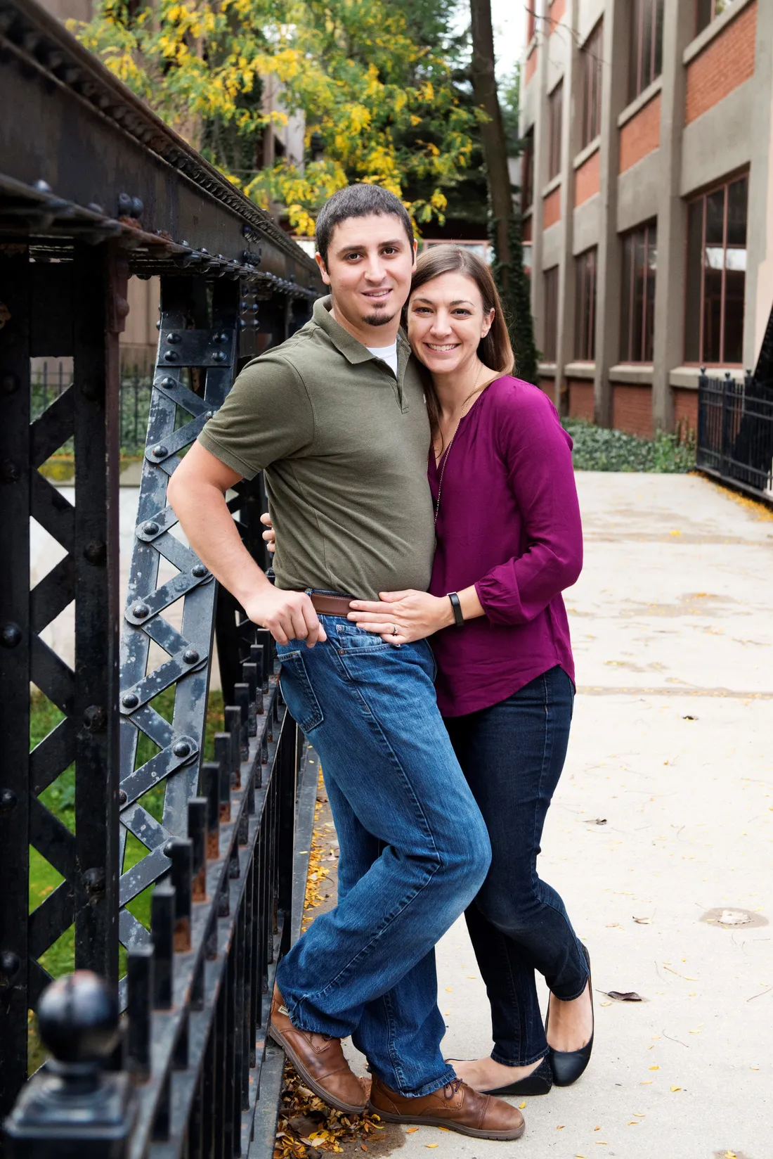 Portrait of Kelly and Bachir Yahi.