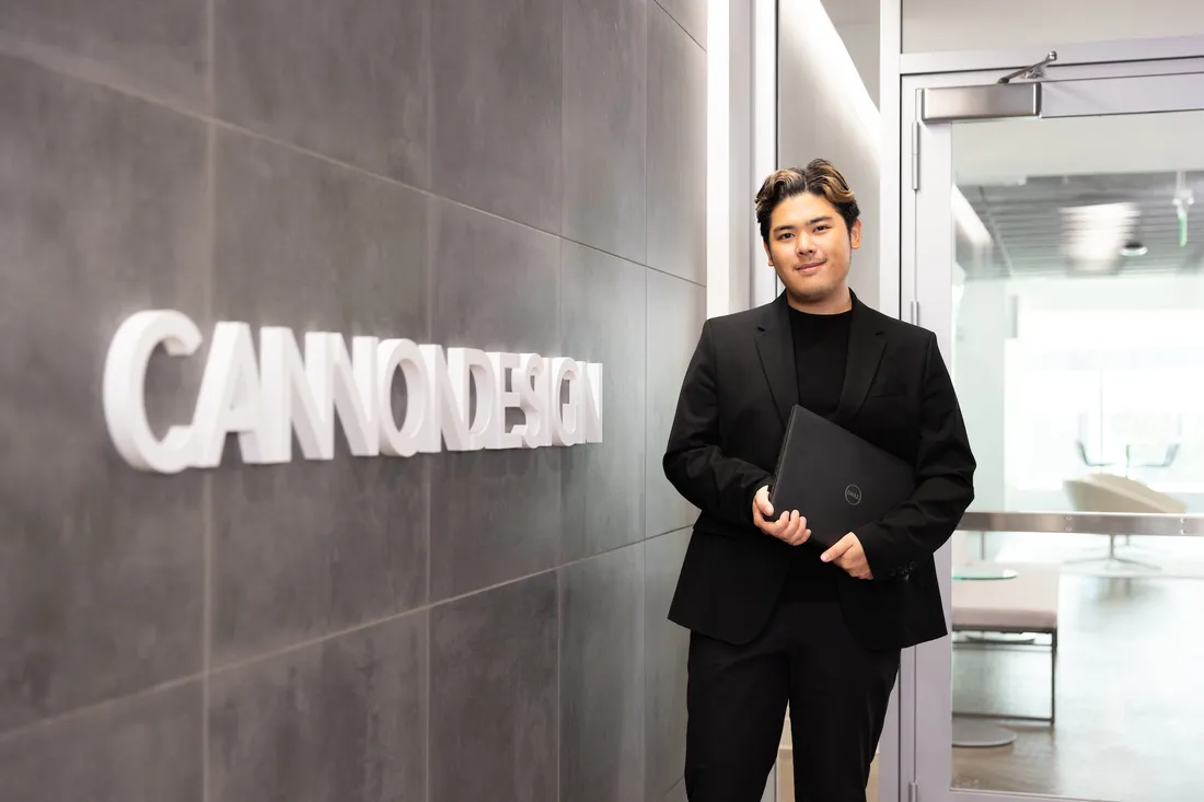 Student at Cannon Design Internship.
