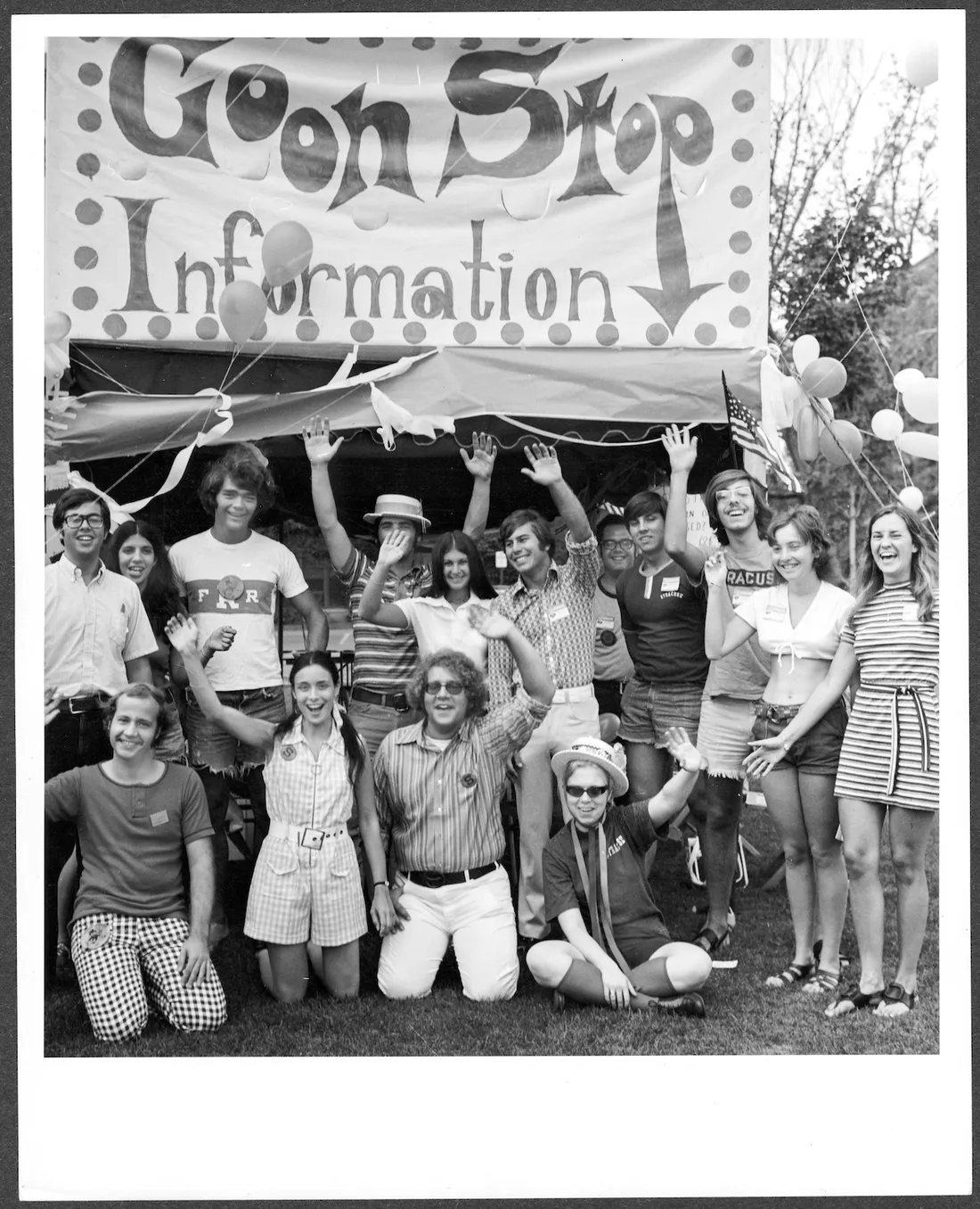 Members of goon squad at Syracuse in the 1970s