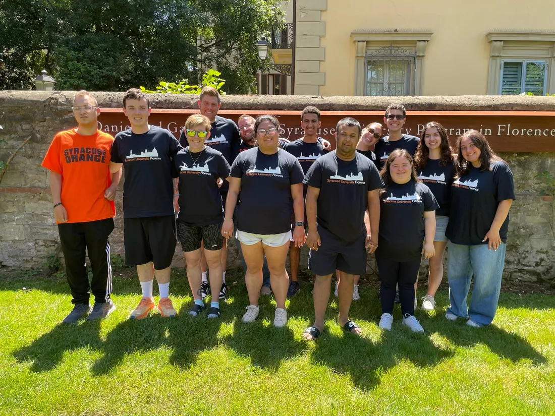 Students in the Inclusive Study Abroad Program.