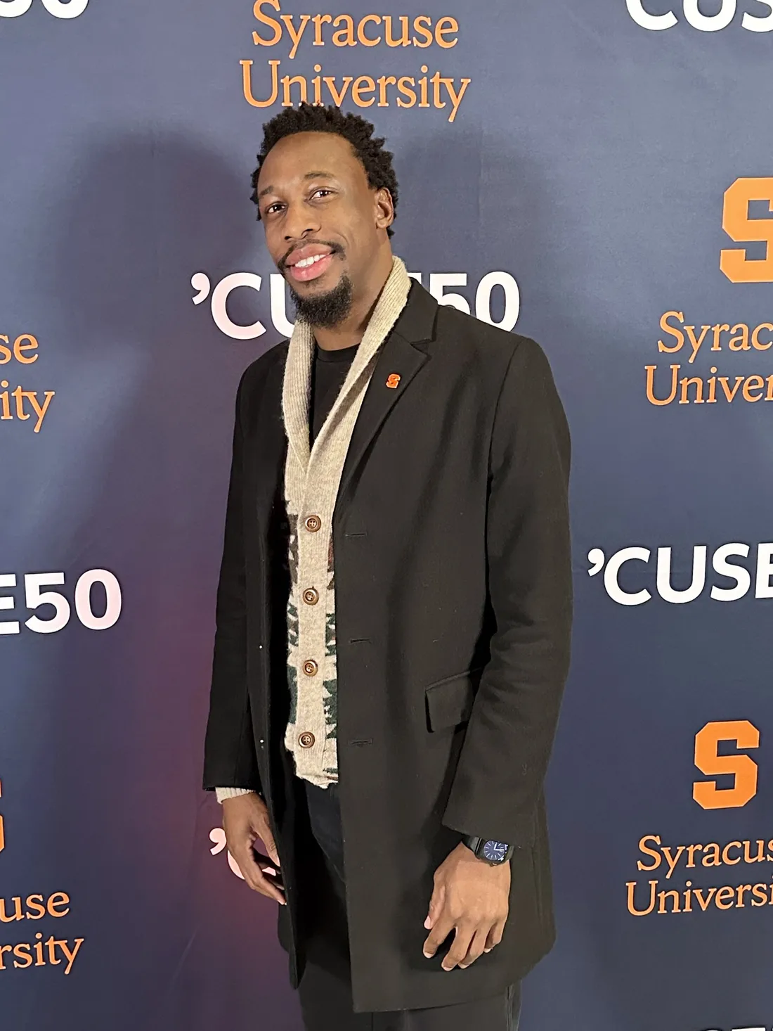 George Lynch ’26 attending ’CUSE50