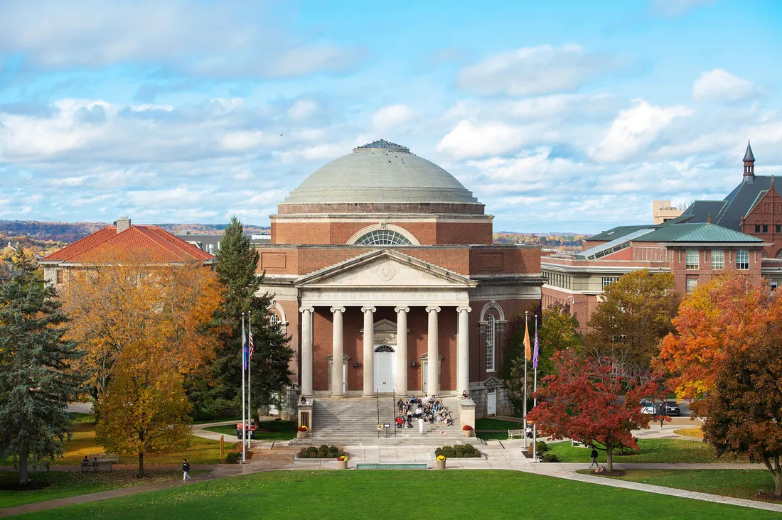 Hendricks Chapel on campus.