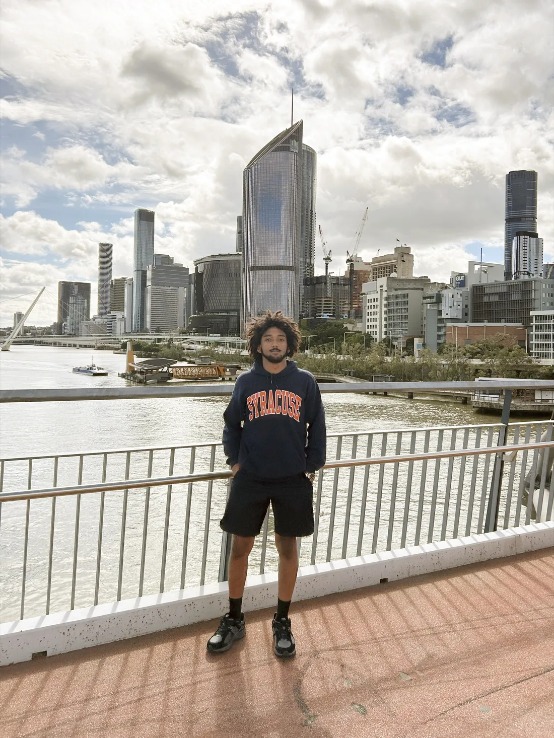 Alumnus Jon Carter standing outside in Brisbane, Australia.