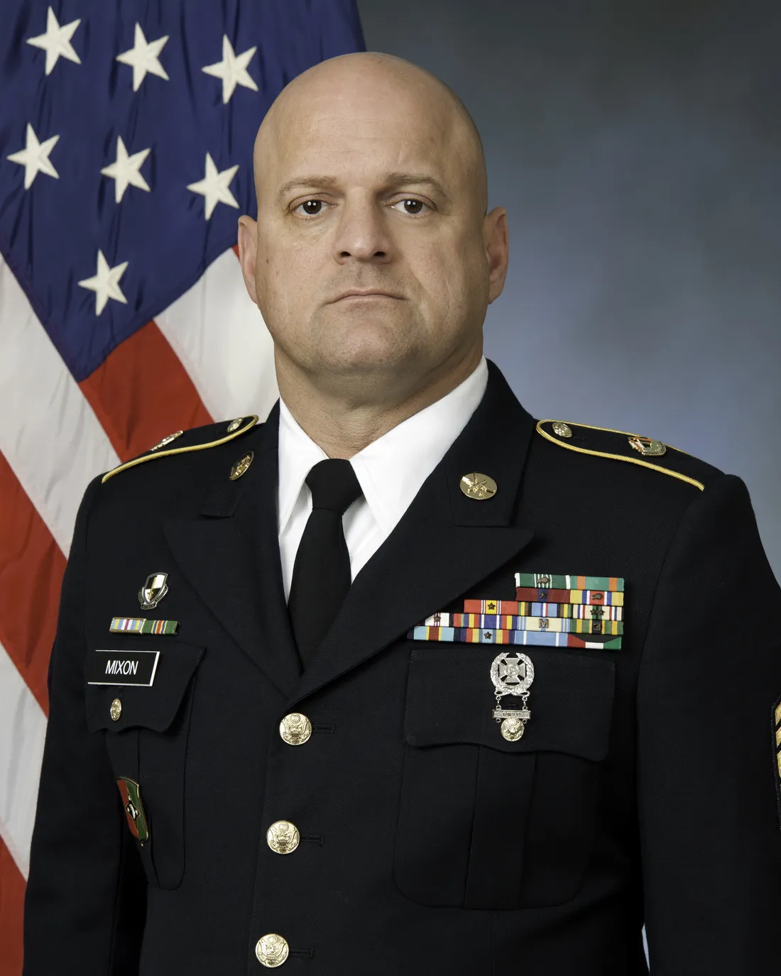 Brian Mixon Marine Corps portrait.