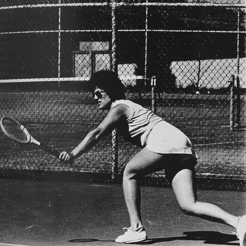 Female tennis player.