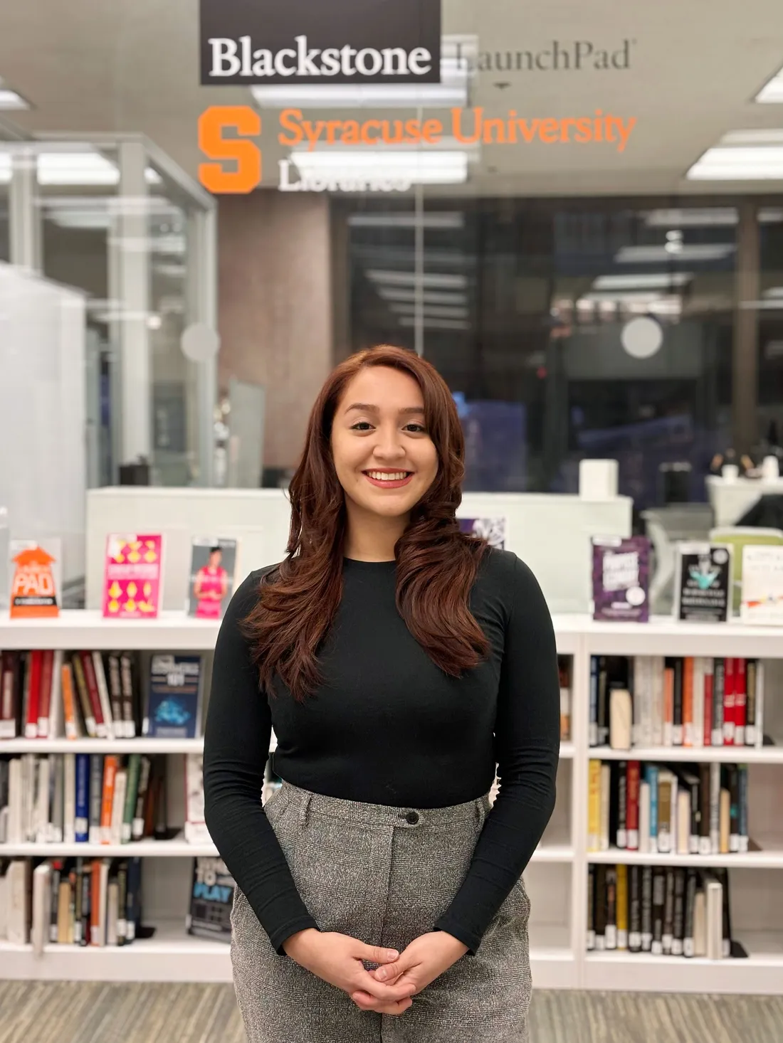 Priscilla Cruz at Blackstone Launchpad.