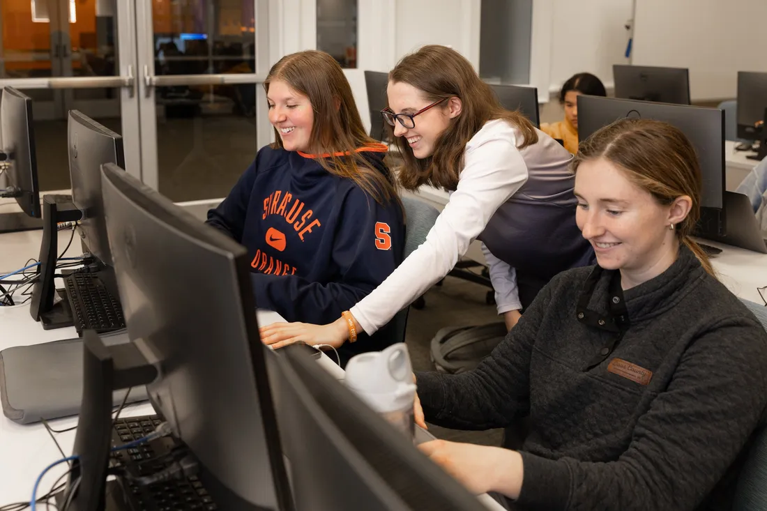 Sport Analytics students at Syracuse University.