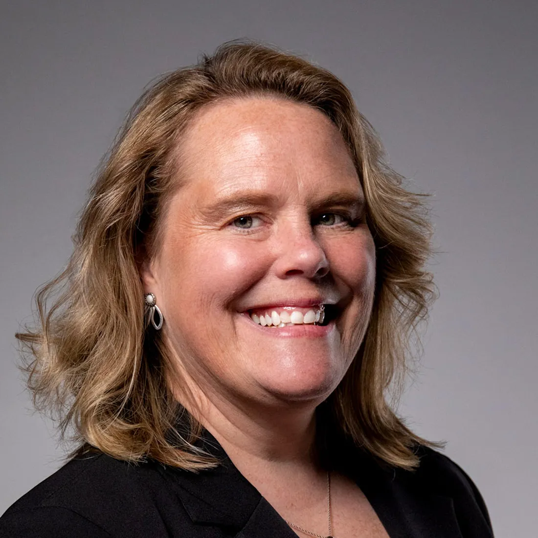 Kristin Meyer smiling.