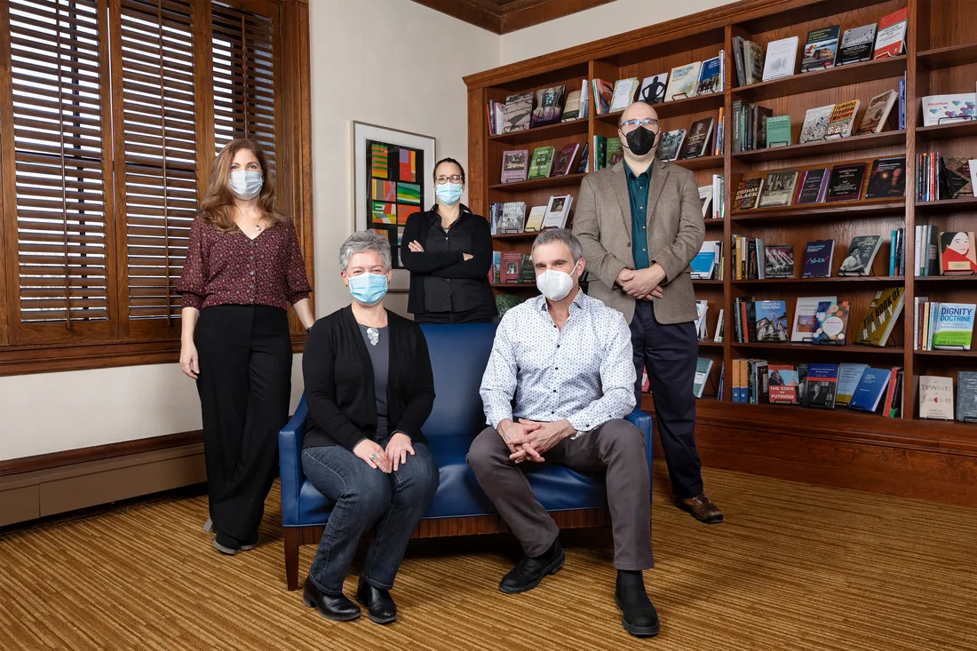 Group shot of Humanities Center Faculty Fellows.