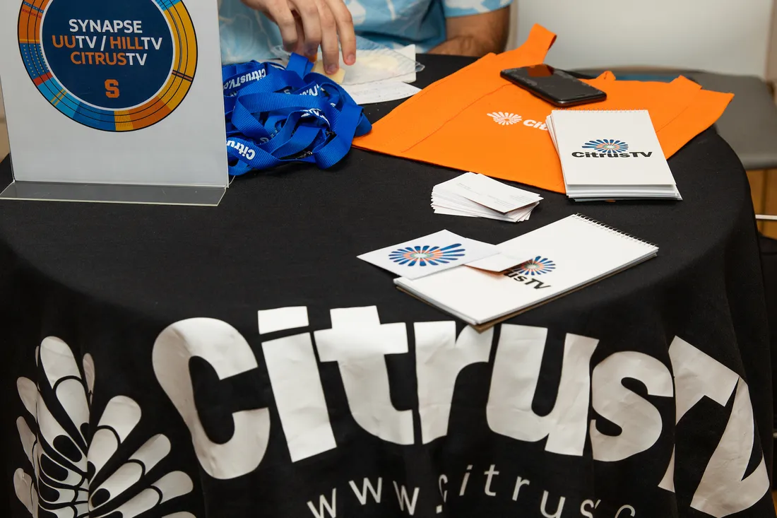 A table with information about Citrus TV.
