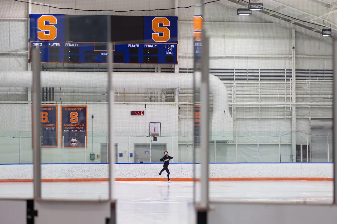 Tennity ice skating rink.