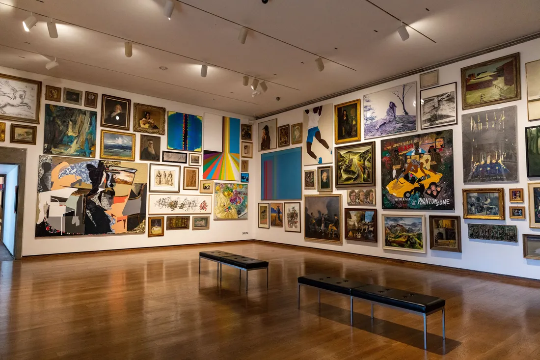 Photo gallary in the Everson Museum in Downtown Syracuse.